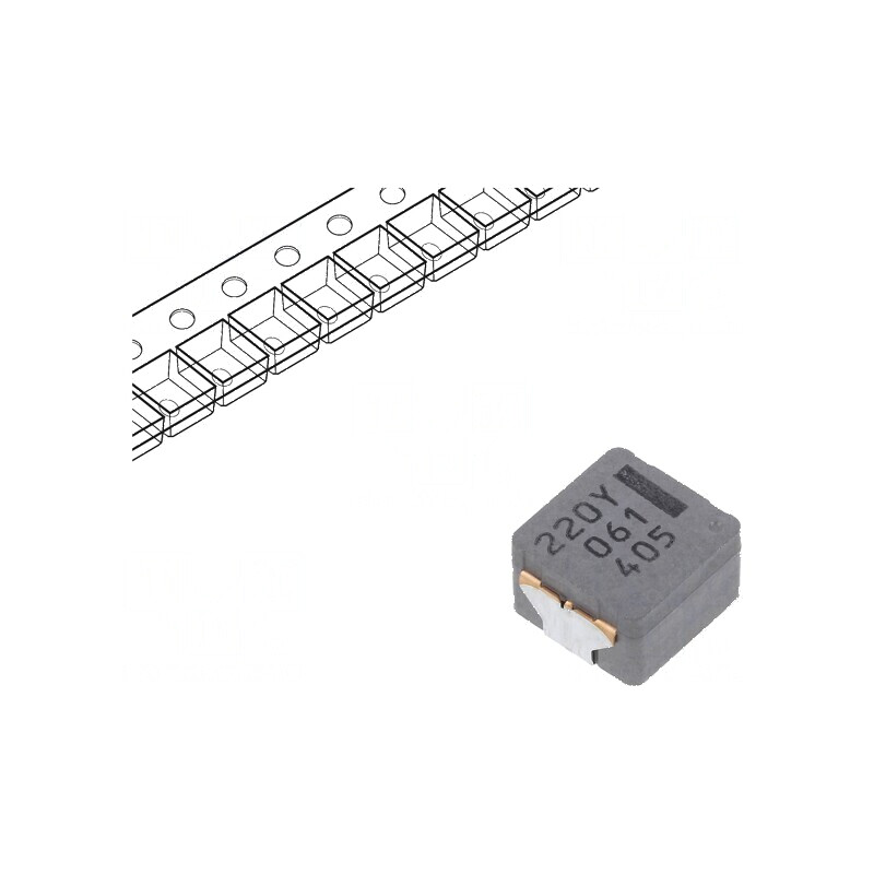 Inductor SMD 22uH 6,9A 63mΩ ±20% 8,5x8x5,4mm -40÷150°C | Electronic-mag.ro | Componente Electronice