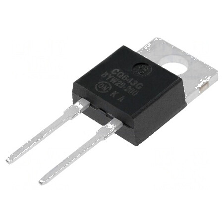 Diodă comutaţie THT 200V 8A TO220AC 1,14÷1,39mm | Electronic-mag.ro | Componente Electronice