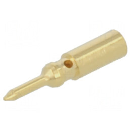 Pin tată aurit Gecko 2A 1,25mm crimpat pe cablu 65÷150°C | Electronic-mag.ro | Componente Electronice