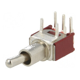 Comutator basculant Poz 3 SP3T ON-OFF-ON 1A 250VAC 55-65°C | Electronic-mag.ro | Componente Electronice