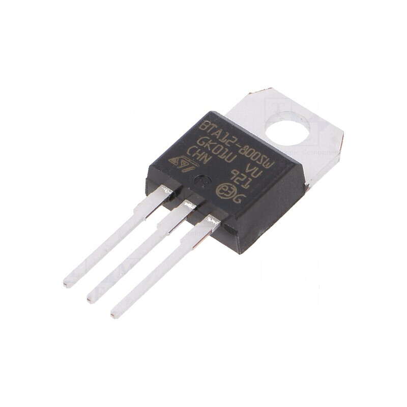 Triac 800V 12A TO220AB Ins Igt 10mA Logic Level | Electronic-mag.ro | Componente Electronice
