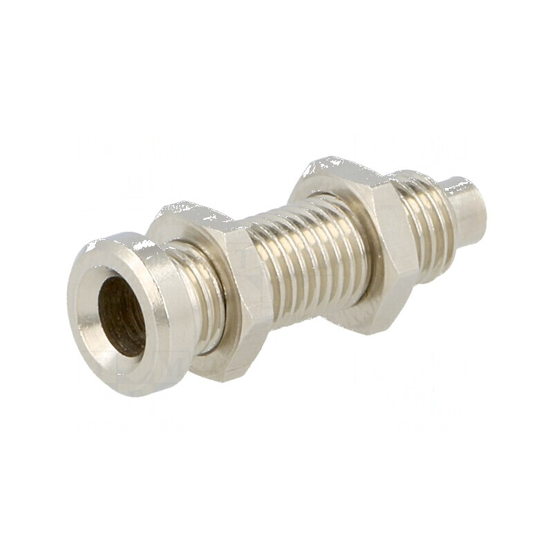 Conector banana 4mm soclu 36A 30VAC 60VDC nichelat Ø6mm | Electronic-mag.ro | Componente Electronice Conector banana 4mm soclu 36A 30VAC 60VDC nichelat Ø6mm | Electronic-mag.ro | Componente Electronice