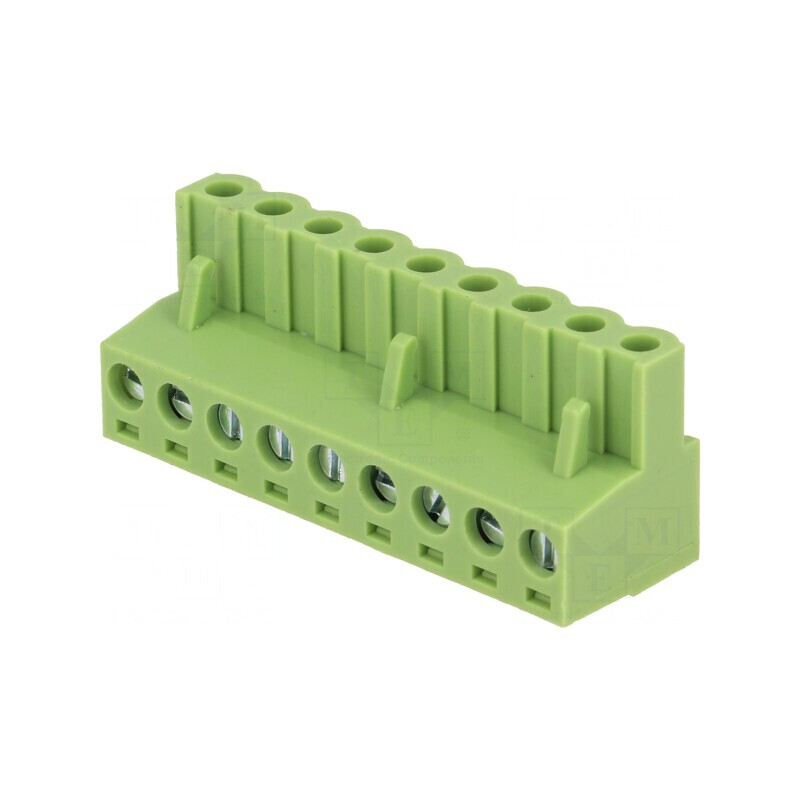 Regletă de conexiuni deconectabilă 5,08mm, 9 piste, mufă dreptă | Electronic-mag.ro | Componente Electronice Regletă de conexiuni deconectabilă 5,08mm, 9 piste, mufă dreptă | Electronic-mag.ro | Componente Electronice