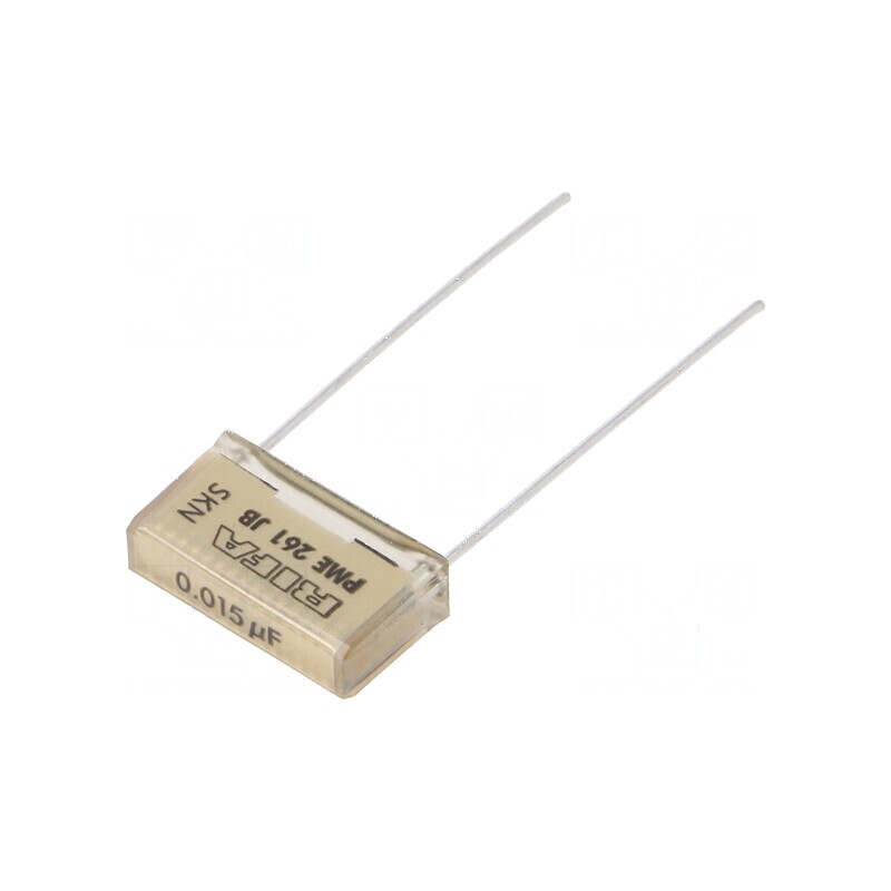 Condensator de hârtie 15nF 500VAC 15,2mm ±10% THT PME261 | Electronic-mag.ro | Componente Electronice
