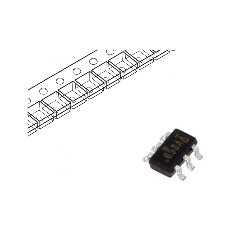 Comutator analogic SPST-NC IC: 1 TSOP6 4,5-20V 7-36V | Electronic-mag.ro | Componente Electronice Comutator analogic SPST-NC IC: 1 TSOP6 4,5-20V 7-36V | Electronic-mag.ro | Componente Electronice