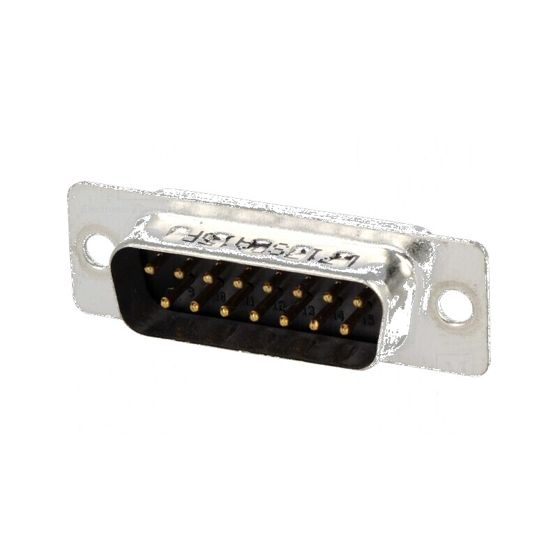 Mufă tată D-Sub 15 pini pe cablu lipire, contacte alamă 5A | Electronic-mag.ro | Componente Electronice Mufă tată D-Sub 15 pini pe cablu lipire, contacte alamă 5A | Electronic-mag.ro | Componente Electronice
