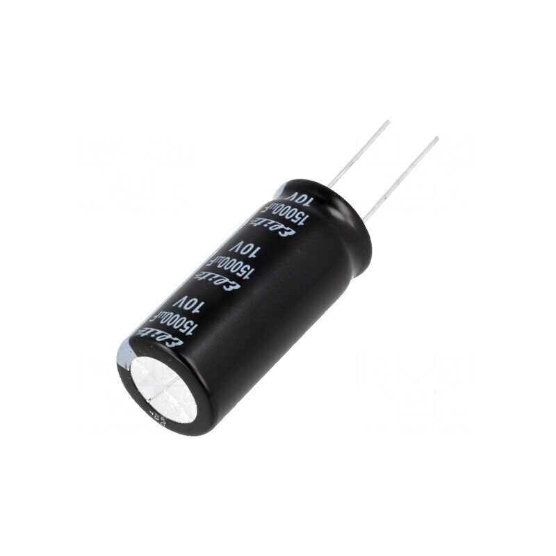 Condensator electrolitic THT 15000uF 10VDC Ø18x40mm ±20% | Electronic-mag.ro | Componente Electronice Condensator electrolitic THT 15000uF 10VDC Ø18x40mm ±20% | Electronic-mag.ro | Componente Electronice