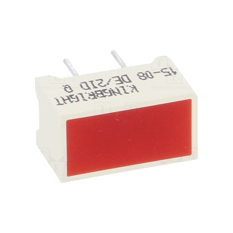 LED Afișaj Roșie 625nm 9÷31mcd 120° Lentilă Difuză | Electronic-mag.ro | Componente Electronice