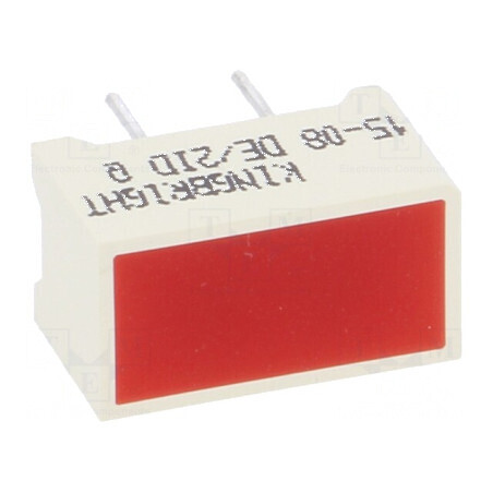 LED Afișaj Roșie 625nm 9÷31mcd 120° Lentilă Difuză | Electronic-mag.ro | Componente Electronice