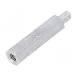Piuliță distanțieră filetată M6 40mm | Electronic-mag.ro | Componente Electronice