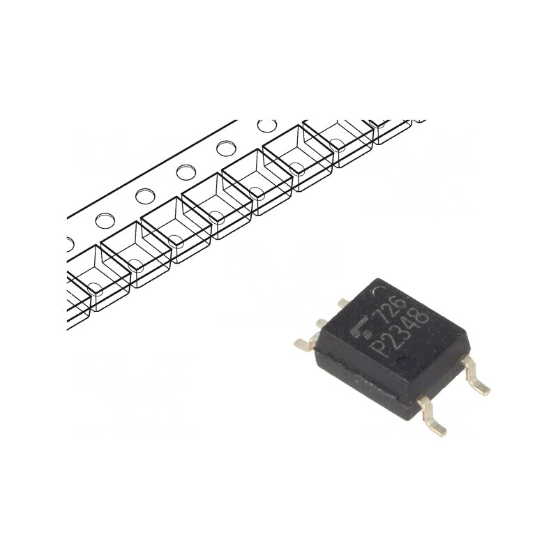 Optocuplor SMD 1 Canal Totem Pole 3,75kV SO6 30kV/μs | Electronic-mag.ro | Componente Electronice Optocuplor SMD 1 Canal Totem Pole 3,75kV SO6 30kV/μs | Electronic-mag.ro | Componente Electronice