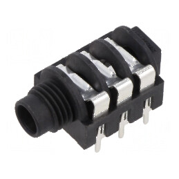 Conector Jack Stereo 1/4'' cu Comutator | Electronic-mag.ro | Componente Electronice