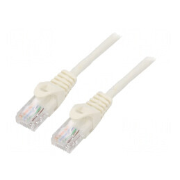 Cablul Patch U/UTP 5e CCA PVC Alb 1,5m 26AWG | Electronic-mag.ro | Componente Electronice
