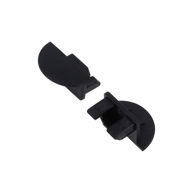 Obturator LED PDS-NK Negru | Electronic-mag.ro | Componente Electronice