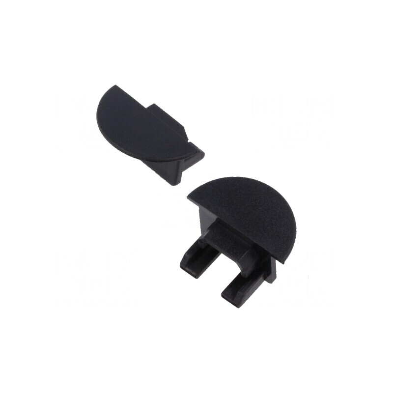 Obturație pentru profil LED negru PDS-NK cu orificiu | Electronic-mag.ro | Componente Electronice Obturație pentru profil LED negru PDS-NK cu orificiu | Electronic-mag.ro | Componente Electronice