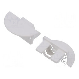 Obturator LED alb PDS-NK cu orificiu | Electronic-mag.ro | Componente Electronice