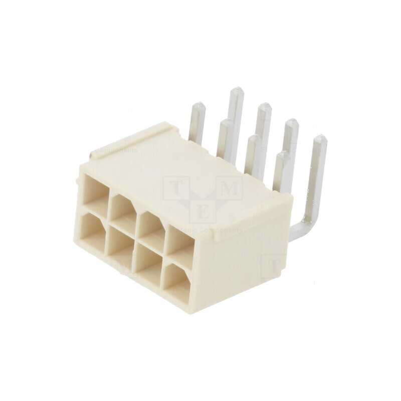 Conector cablu-placă Mini-Fit Jr 4,2mm PIN 8 THT | Electronic-mag.ro | Componente Electronice