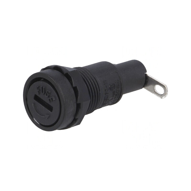 Clemă siguranţe cilindrice 5x20mm 10A 250VAC pe panou | Electronic-mag.ro | Componente Electronice Clemă siguranţe cilindrice 5x20mm 10A 250VAC pe panou | Electronic-mag.ro | Componente Electronice