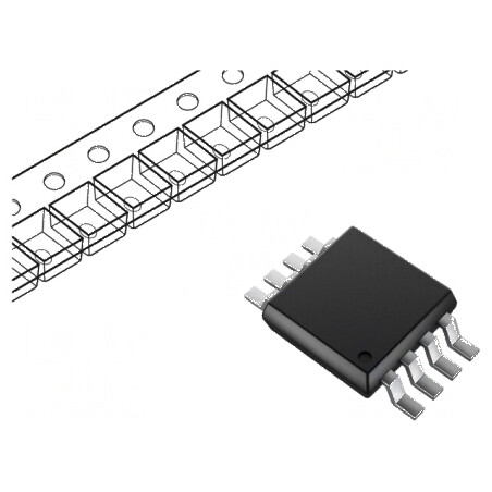 Tranzistor N/P-MOSFET unipolar 80V 3,4A SOP8 | Electronic-mag.ro | Componente Electronice