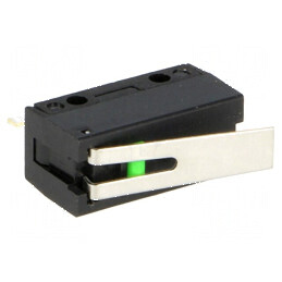 Microîntrerupător SNAP ACTION 0,1A 6VDC SPST-NO cu manetă | Electronic-mag.ro | Componente Electronice