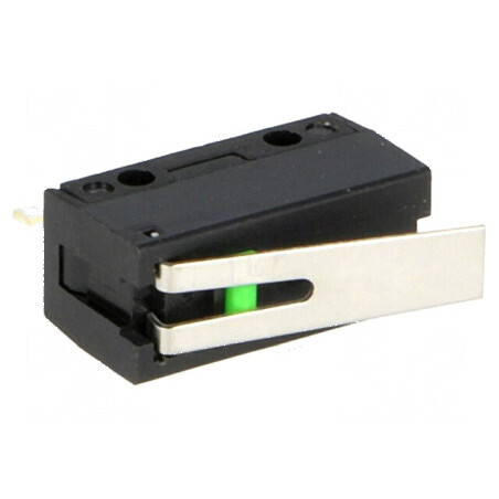 Microîntrerupător SNAP ACTION 0,1A 6VDC SPST-NO cu manetă | Electronic-mag.ro | Componente Electronice