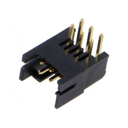 Conector PCB-cablu DF11 6 PIN 2mm THT | Electronic-mag.ro | Componente Electronice