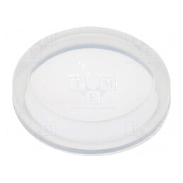 Capac transparent IP68 GQ12-AF Ø14x2,8mm | Electronic-mag.ro | Componente Electronice