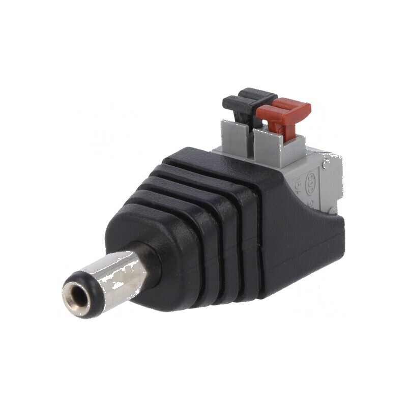 Adaptor 5,5/2,1mm cu bornă cu arc | Electronic-mag.ro | Componente Electronice Adaptor 5,5/2,1mm cu bornă cu arc | Electronic-mag.ro | Componente Electronice