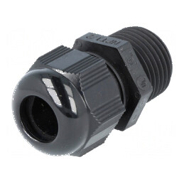 Garnitură etanșare NPT1/2 IP68 poliamidă neagră | Electronic-mag.ro | Componente Electronice