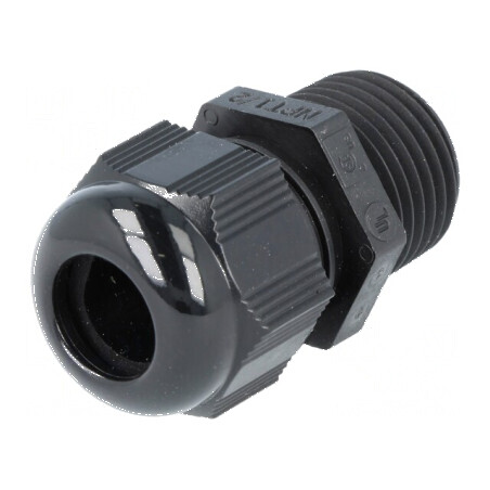 Garnitură etanșare NPT1/2 IP68 poliamidă neagră | Electronic-mag.ro | Componente Electronice