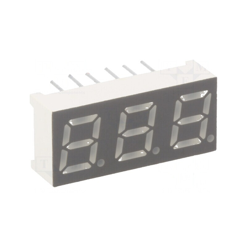Afișaj LED 7 segmente 7mm 0,28 galben-verde | Electronic-mag.ro | Componente Electronice Afișaj LED 7 segmente 7mm 0,28 galben-verde | Electronic-mag.ro | Componente Electronice