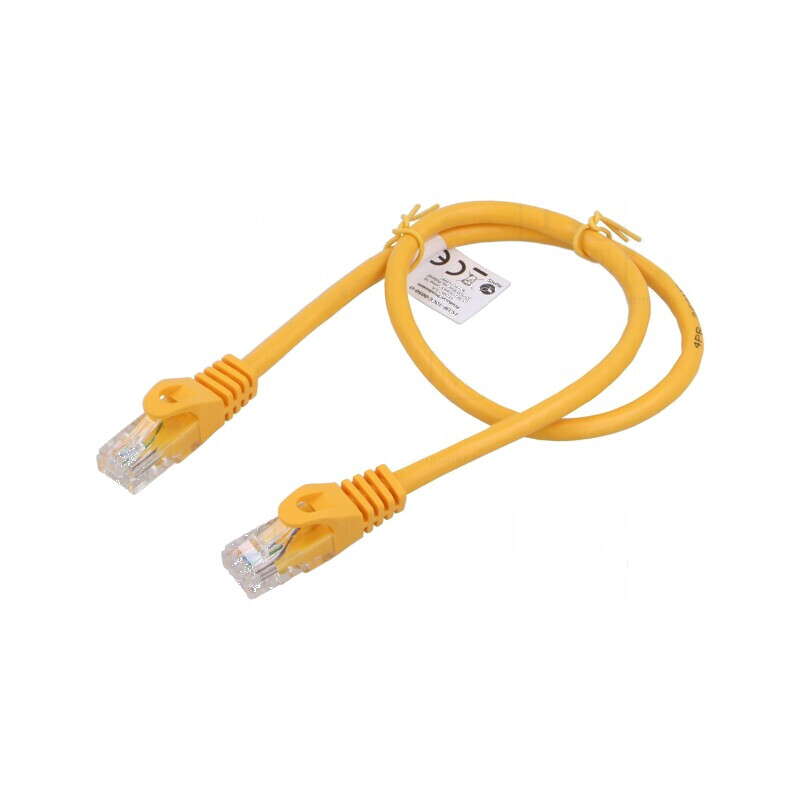 Patch cord U/UTP 6 lita CCA PVC portocalie 0,5m 26AWG 1buc. | Electronic-mag.ro | Componente Electronice Patch cord U/UTP 6 lita CCA PVC portocalie 0,5m 26AWG 1buc. | Electronic-mag.ro | Componente Electronice