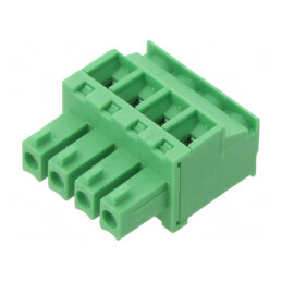 Regletă de conexiuni deconectabilă 3,81mm cu 4 piste mamă | Electronic-mag.ro | Componente Electronice
