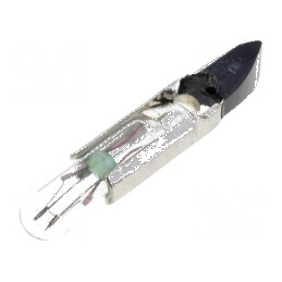 Lampă telefon T5,5 24VDC 50mA Balon T1 3/4 Ø5,1mm L30mm | Electronic-mag.ro | Componente Electronice