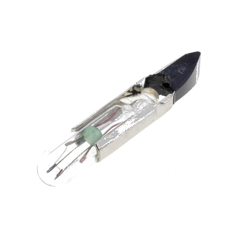 Lampă telefon T5,5 24VDC 50mA Balon T1 3/4 Ø5,1mm L30mm | Electronic-mag.ro | Componente Electronice