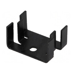 Radiator presat SOT32 negru 18mm x 25,4mm x 13mm 21K/W | Electronic-mag.ro | Componente Electronice