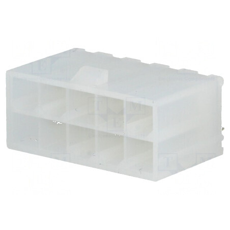 Conector cablu-placă Mini-Fit Jr 4,2mm PIN 10 THT | Electronic-mag.ro | Componente Electronice