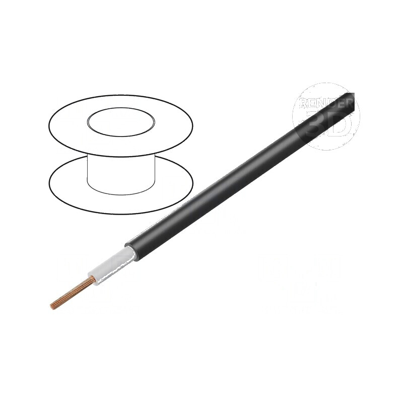 Cablu litat OFC 1x0,5mm2 PVC negru 100m 49V -15÷70°C Clasa 6 | Electronic-mag.ro | Componente Electronice Cablu litat OFC 1x0,5mm2 PVC negru 100m 49V -15÷70°C Clasa 6 | Electronic-mag.ro | Componente Electronice