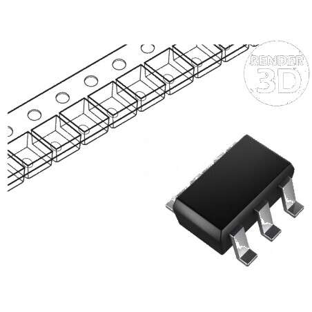 Amplificator operațional 400kHz SOT23-5 2,1-5,5VDC 1pA | Electronic-mag.ro | Componente Electronice