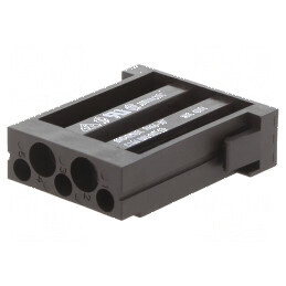 Conector HDC mamă C146 heavy mate M PIN 5 400V | Electronic-mag.ro | Componente Electronice