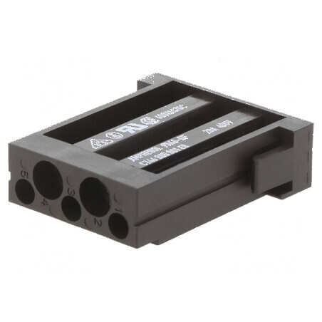 Conector HDC mamă C146 heavy mate M PIN 5 400V | Electronic-mag.ro | Componente Electronice