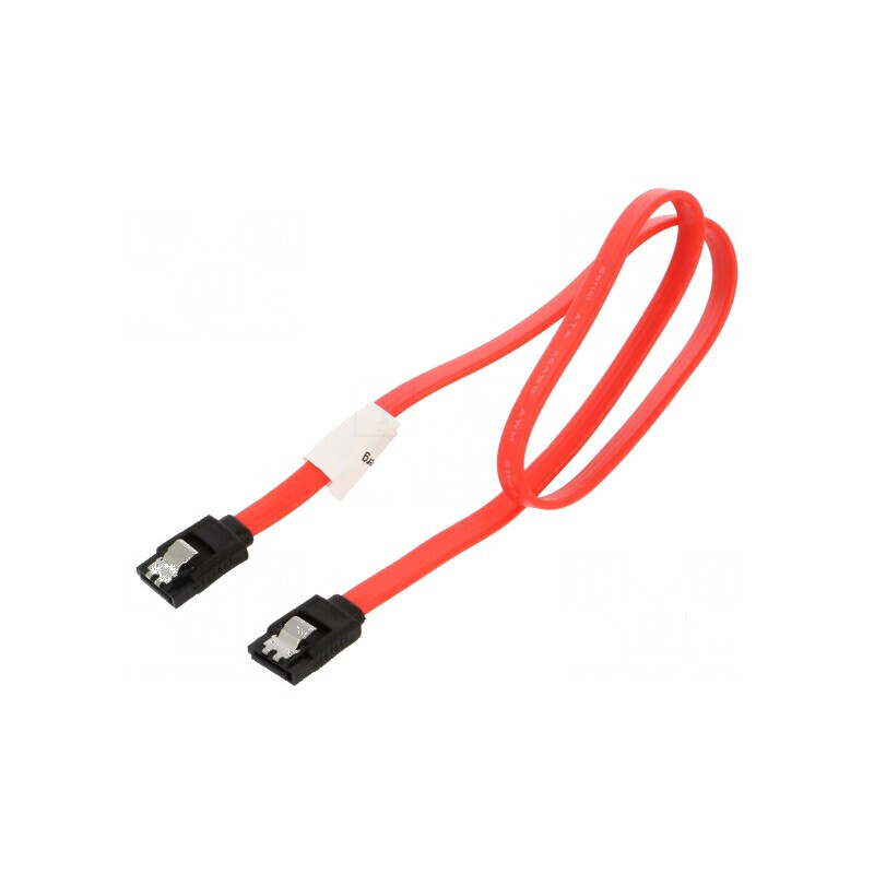 Cablu SATA 0,5m roșu cu mufă pe ambele părți Fire CCS | Electronic-mag.ro | Componente Electronice Cablu SATA 0,5m roșu cu mufă pe ambele părți Fire CCS | Electronic-mag.ro | Componente Electronice