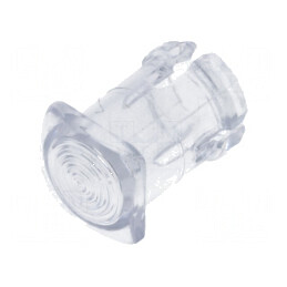 Lentilă LED pătrată transparentă joasă 5mm | Electronic-mag.ro | Componente Electronice