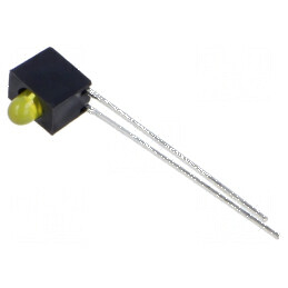 LED 3mm Galben Difuz, 1 Diodă, 2mA | Electronic-mag.ro | Componente Electronice