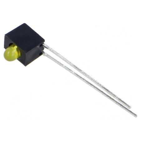 LED 3mm Galben Difuz, 1 Diodă, 2mA | Electronic-mag.ro | Componente Electronice