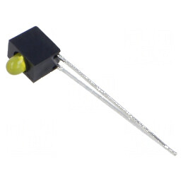 LED 3mm Galben Difuz, 1 Diode, 20mA | Electronic-mag.ro | Componente Electronice