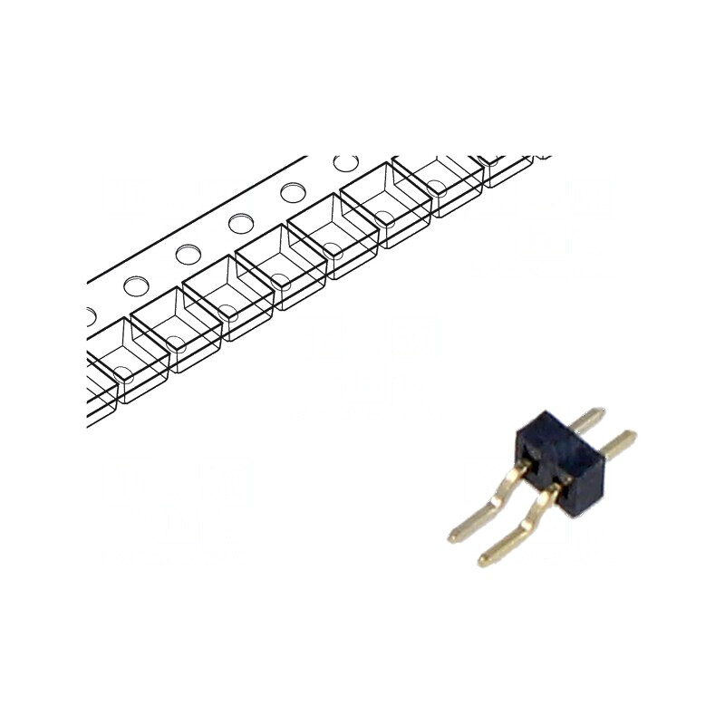 Conector şiruri pini tată 2 orizontale 1mm SMT | Electronic-mag.ro | Componente Electronice Conector şiruri pini tată 2 orizontale 1mm SMT | Electronic-mag.ro | Componente Electronice