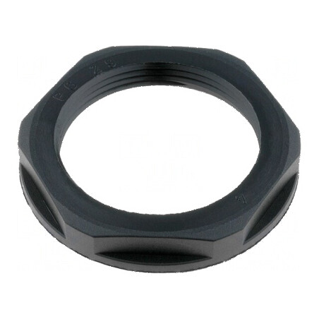 Piuliță PG29 poliamidă UL94V-2 46mm neagră -20÷100°C | Electronic-mag.ro | Componente Electronice