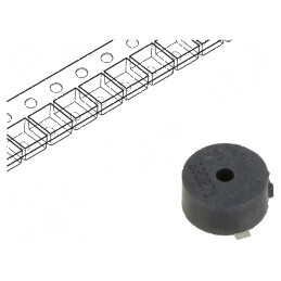 Traductor de sunet electromagnetic 2,7kHz 80mA | Electronic-mag.ro | Componente Electronice