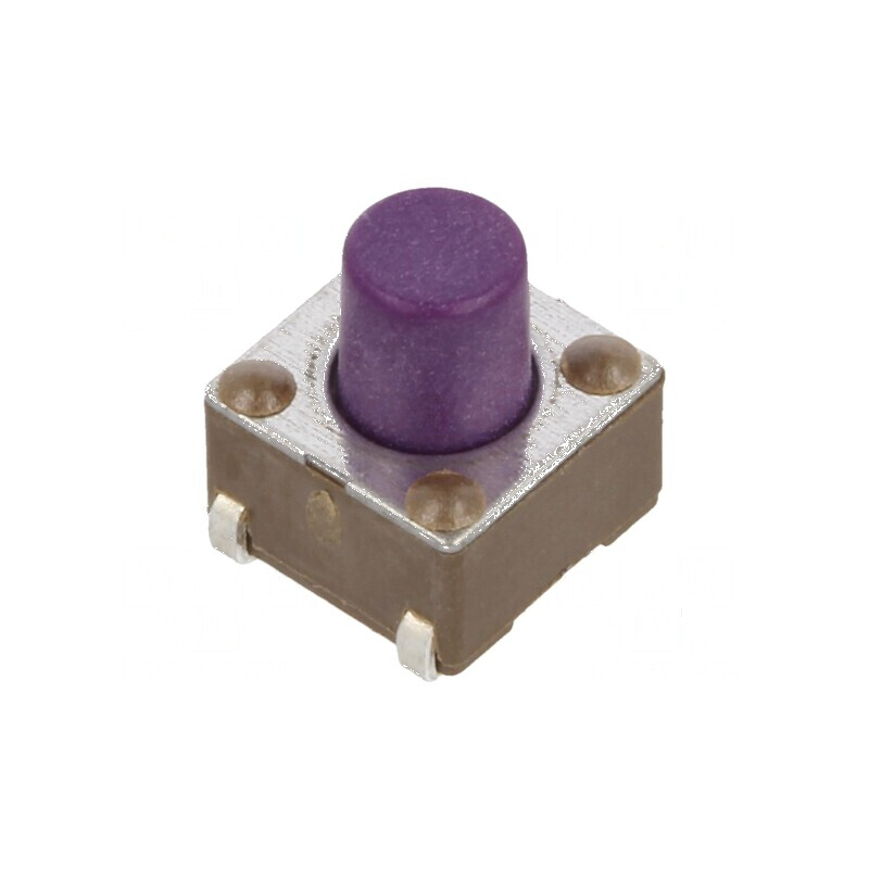 Microîntrerupător TACT SPST-NO 0,05A/12VDC SMT Poz: 2 | Electronic-mag.ro | Componente Electronice